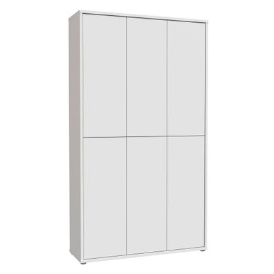 Garderobenschrank Anea 2 Secret Grey 110x192x35 cm Schuhschrank