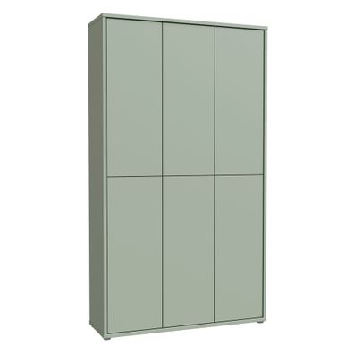 Garderobenschrank Anea 2 Salbei 110x192x35 cm Schuhschrank