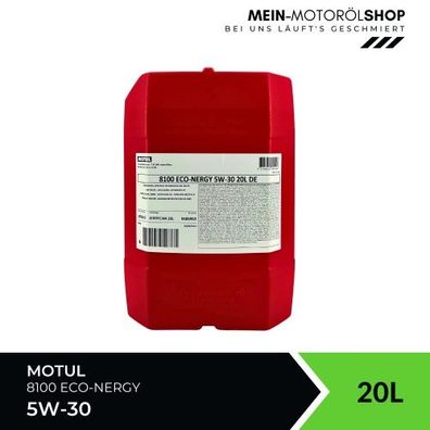 Motul 8100 Eco-nergy 5W-30 20 Liter