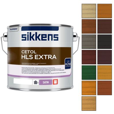 Sikkens CETOL HLS EXTRA 1 LTR Dünnschichtlasur Holzschutzlasur Holzlasur Farbwahl