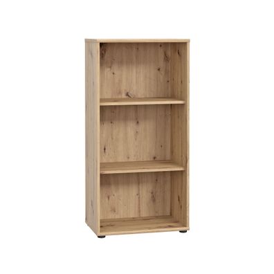 Standregal Tegan 15 Artisan Oak 54x111x35 cm Büroregal Standregal Regal