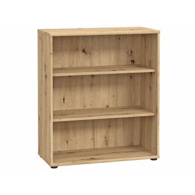 Standregal Tegan 16 Artisan Oak 74x86x35 cm Büroregal Standregal Regal