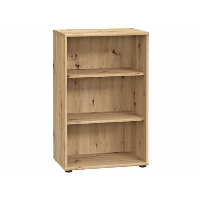 Standregal Tegan 17 Artisan Oak 54x86x35 cm Büroregal Standregal Regal