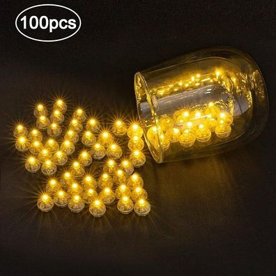 Richaa 100 Mini LED Balloon Lights, Colorful Party Lights for Lanterns & Decorations