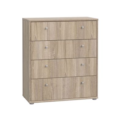 Schubkastenkommode Tegan 11 Sonoma Oak 74x86x35 cm Bürokommode Büro