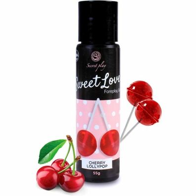 Secretplay CHERRY Lollipop GEL SWEET LOVE 60ml