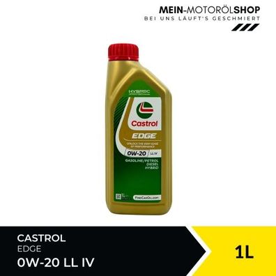 Castrol Edge 0W-20 LL IV 1 Liter