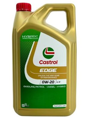 Castrol Edge 0W-20 LL IV 5 Liter