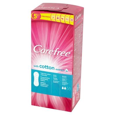 Carefree Baumwollbinden 1 Packung-20 Stück