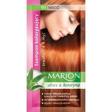 Marion Färbeshampoo 4-8 Wäschen Nr. 91 Kupfer