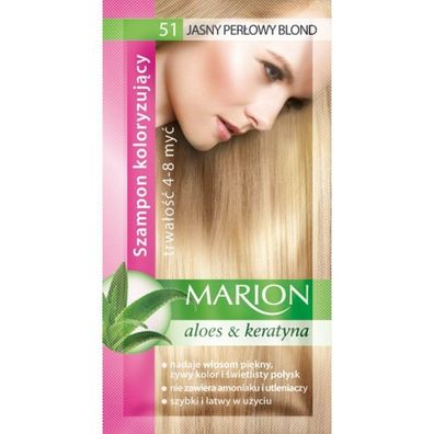 Marion Färbeshampoo 4-8 Wäschen Nr. 51 helles Perlblond