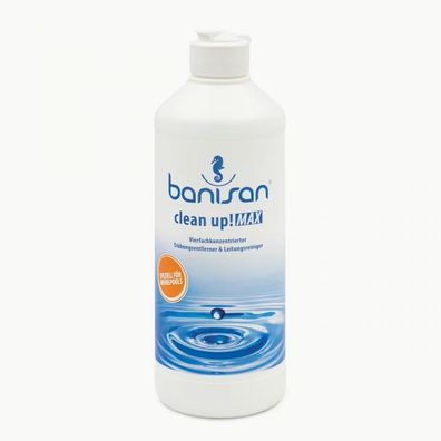 Banisan Clean up! MAX 470 ml Cleanup Rohrreiniger für Whirlpools