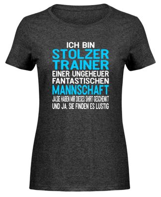 Lustiges Trainer Coach Sportlehrer - Damen Melange Shirt