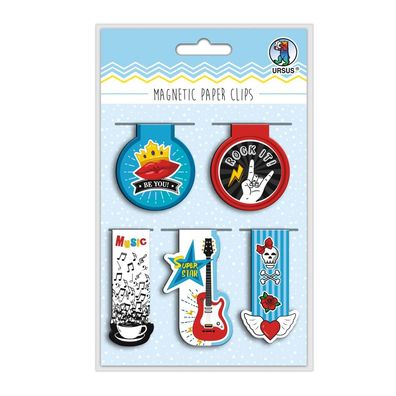 URSUS Magnetic Paper Clips Rockstar