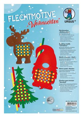 URSUS Flechtmotive Weihnachten