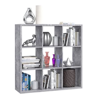 Regal Jade 2 Betonoptik 108x108x33 cm Standregal Jugendzimmer