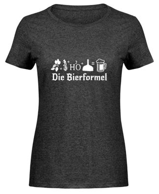 Die Bierformel - Damen Melange Shirt