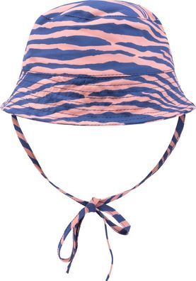 Swim Essentials UV-Sonnenhut für Jungen blau/orange Zebra Muster 4-8 Jahre