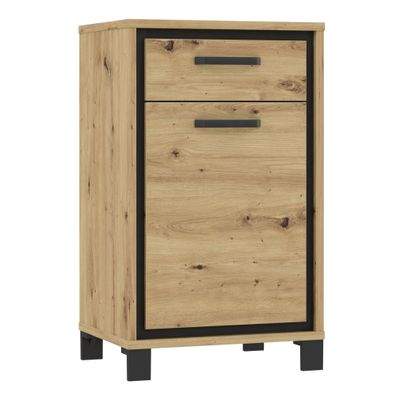 Schuhschrank Trace 9 Artisan Eiche 55x92x42 cm Schrank Garderobe