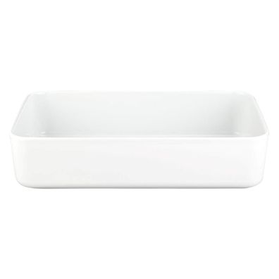 Seltmann Weiden Schale eckig 5304 hoch 35x23x8 cm No Limits weiss 001.711703