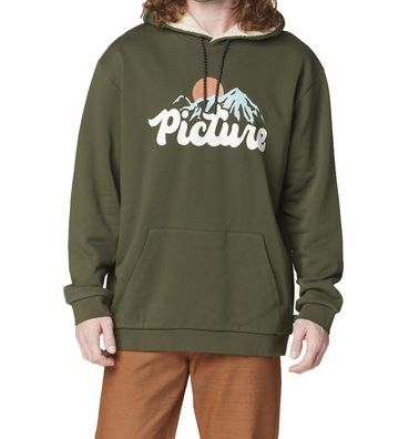 Picture Hoodie Julka Pulsh tobacco