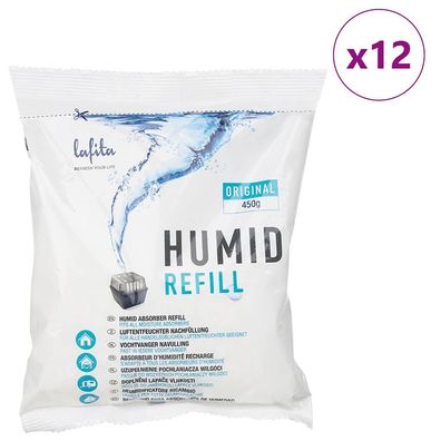 vidaXL Nachfüllung für Luftentfeuchter 12 Stk. 450 g