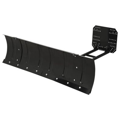 vidaXL Schneeschild für ATV 150x38 cm Schwarz