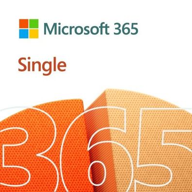 Microsoft Office 365 Single / 1-Benutzer bis zu 5-Geräte / 1-Jahr / ESD