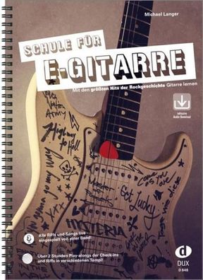 Schule für E-Gitarre, Michael Langer