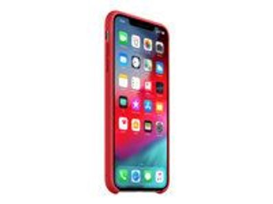 Apple iPhone XS Max - Silicon Case, Rot