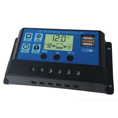 30A Solar Panel Controller HD LCD Batterie Laderegler Intelligente Controller