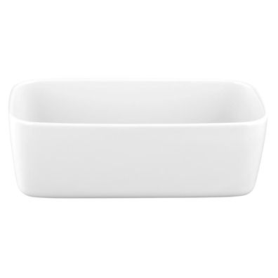 Seltmann Weiden Schale eckig 5301 hoch 23x11x8 cm No Limits weiss 001.711591