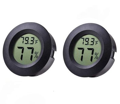 Mini Hygrometer Thermometer Digital LCD Anzeige Innen/Außen Hygrometer