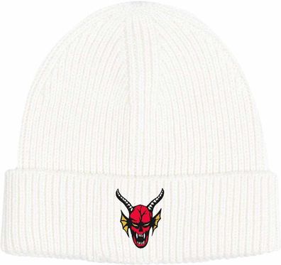 OnePointFive: Stranger Things - Hellfire Club (Beanie) Mütze White