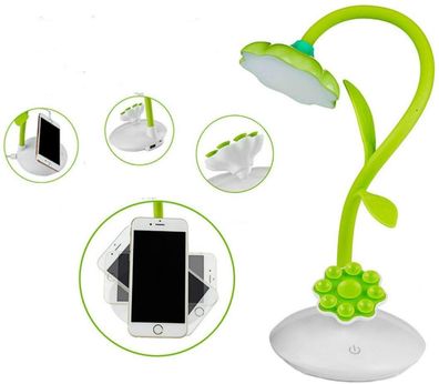 Dimmbare LED-Schreibtischlampe fér Kinder, Nachttischlampe mit Beréhrungssensor, ébe