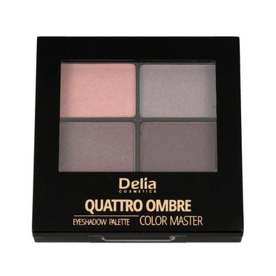 Delia Cosmetics Color Master Quattro Ombre Lidschatten Nr. 402 Tasty