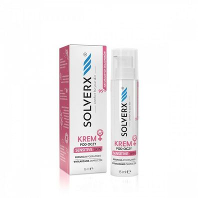 Solverx Sensitive Skin Augencreme für empfindliche Haut 15ml