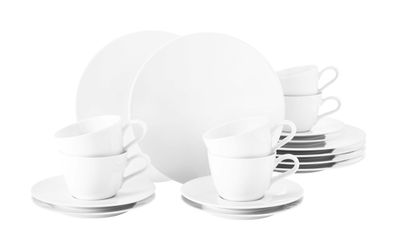 Seltmann Weiden Kaffeeservice 18-teilig Life Life weiss 001.737477