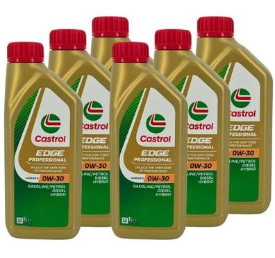 Castrol Edge Professional Longlife 3 0W-30 6x1 Liter