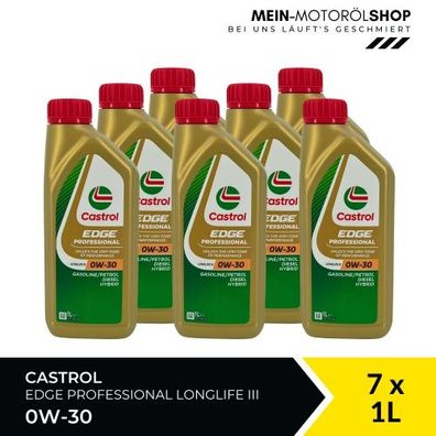 Castrol Edge Professional Longlife 3 0W-30 7x1 Liter