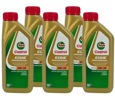 Castrol Edge Professional Longlife 3 0W-30 5x1 Liter