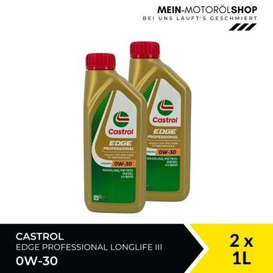 Castrol Edge Professional Longlife 3 0W-30 2x1 Liter