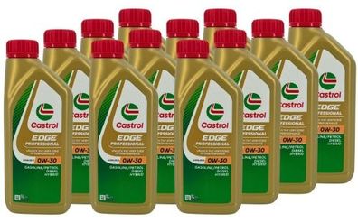 Castrol Edge Professional Longlife 3 0W-30 12x1 Liter