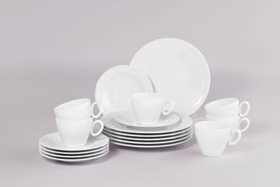 Seltmann Weiden Trio Kaffeeservice 18-teilig T weiss 001.736893