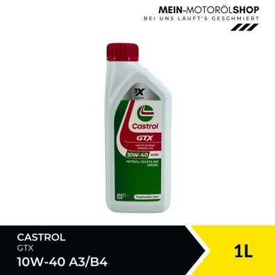 Castrol GTX 10W-40 A3/B4 1 Liter