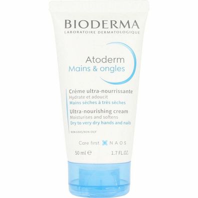 Intensive Ernährungscreme Bioderma Atoderm Nägel Hände (50ml)