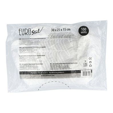 Eurostil Transparentes Guantes Desechables Bolsa 100un