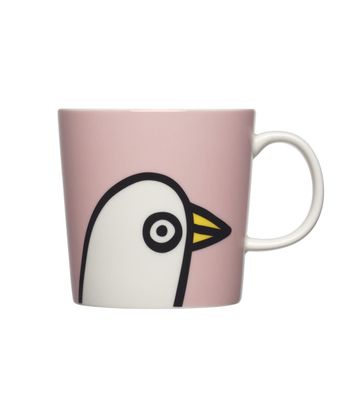 Iittala Oiva Toikka Collection Becher 0.3l Birdie Rosa 1060216