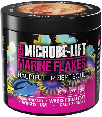 Microbe-Lift MarineFlakes Flockenfutter - MARINE FLAKES: 500 ml (50 g)