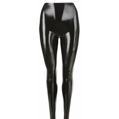 Latex Strumpfhose schwarz M